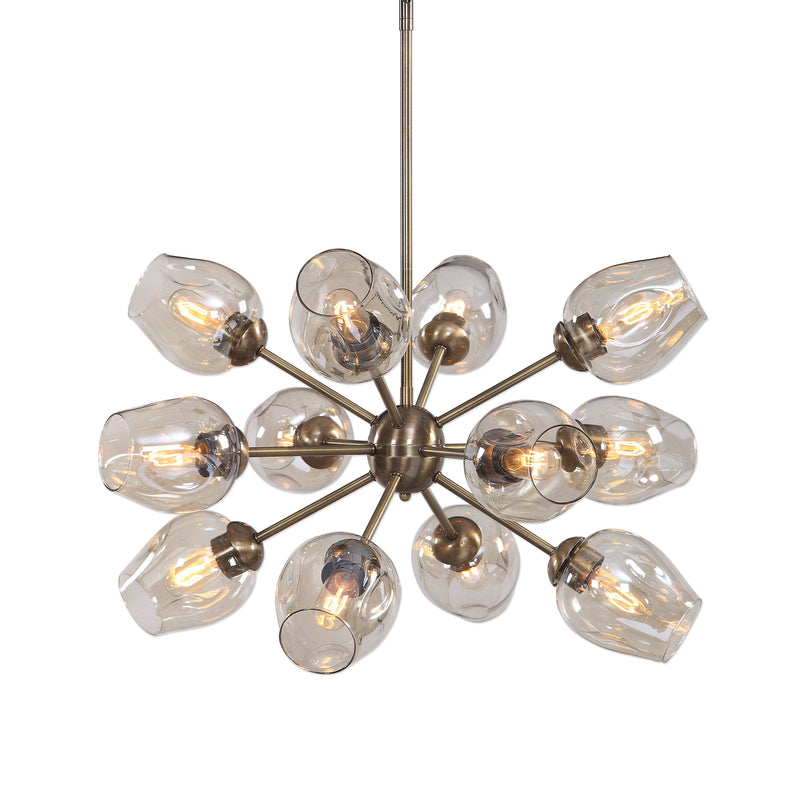 Uttermost 21325 Chet 12 Light Sputnik Chandelier