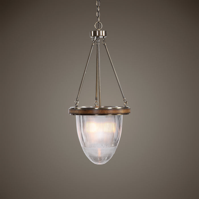 Uttermost 22154 Clemmie 1 Light Industrial Pendant