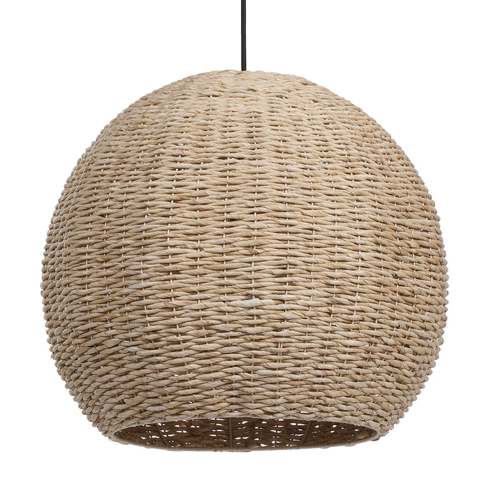 Uttermost  Seagrass 1 Light Dome Pendant