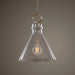 Uttermost Imbuto Funnel Glass 1 Light Pendant