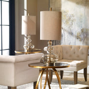 Uttermost 29538-1 Formoso Amber Glass Table Lamp