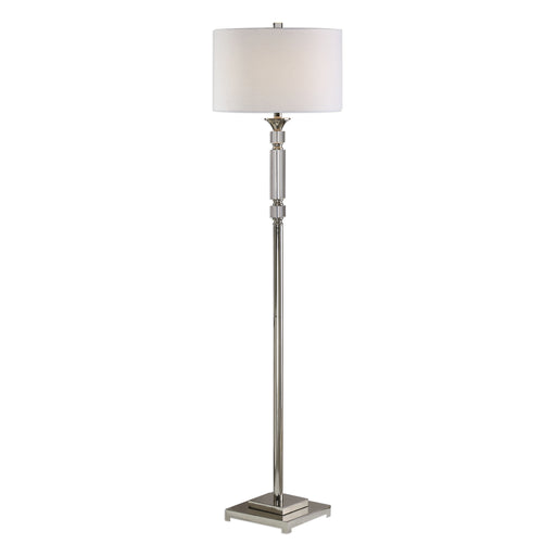 Uttermost 28165-1 Volusia Nickel Floor Lamp