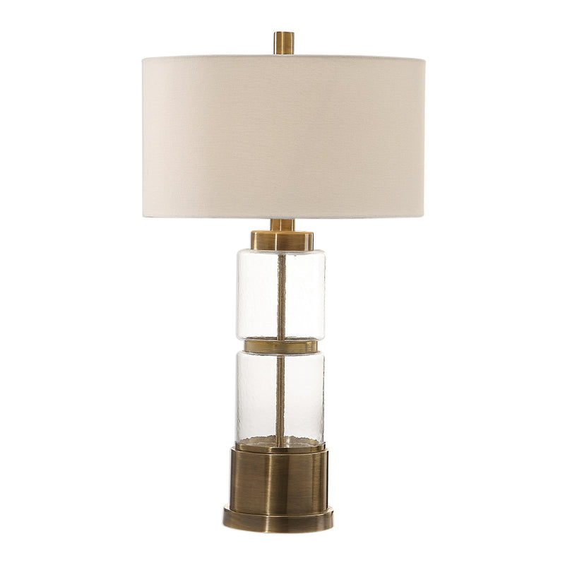 Uttermost 27830-1 Vaiga Glass Column Lamp