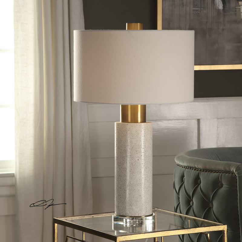 Uttermost 27854 Vaeshon Concrete Table Lamp