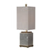 Uttermost 29680-1 Covey Gray Glaze Buffet Lamp
