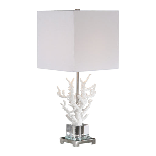 Uttermost 29679-1 Corallo White Coral Table Lamp