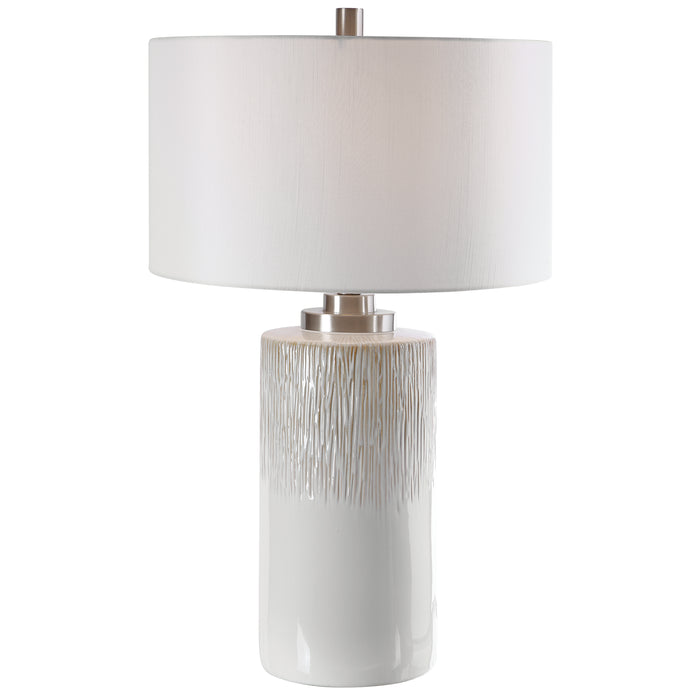Uttermost 26354-1 Georgios Cylinder Table Lamp