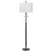 Uttermost 28196-1 Maud Aged Black Floor Lamp