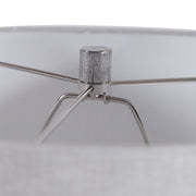 Uttermost 26349-1 Mikkel Charcoal Table Lamp