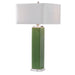 Uttermost 26410-1 Aneeza Tropical Green Table Lamp