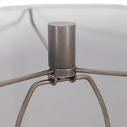 Uttermost 28264 Khalio Gun Metal Table Lamp