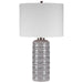 Uttermost 28354-1 Alenon Light Gray Table Lamp