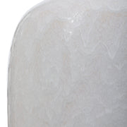 Uttermost Winterscape White Glaze Table Lamp