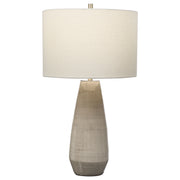 Uttermost 28394-1 Volterra Taupe-Gray Table Lamp