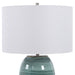 Uttermost Caicos Teal Table Lamp