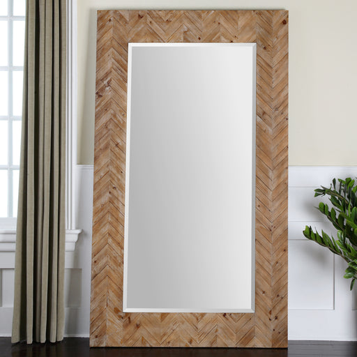 Uttermost Demetria Oversized Wooden Mirror