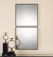 Uttermost Matty Antiqued Square Mirrors