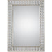 Uttermost 9046 Lanester Silver Leaf Mirror