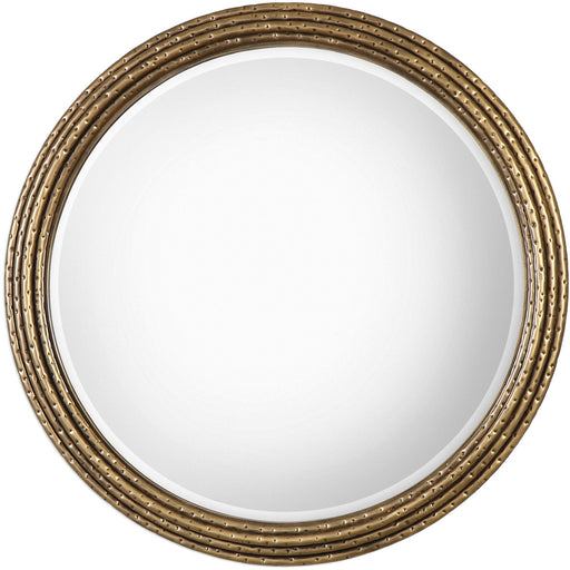 Uttermost 9183 Spera Round Gold Mirror