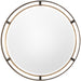 Uttermost 9332 Carrizo Bronze Round Mirror
