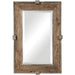Uttermost 9433 Siringo Weathered Wood Mirror