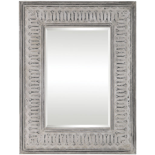 Uttermost 9455 Argenton Aged Gray Rectangle Mirror