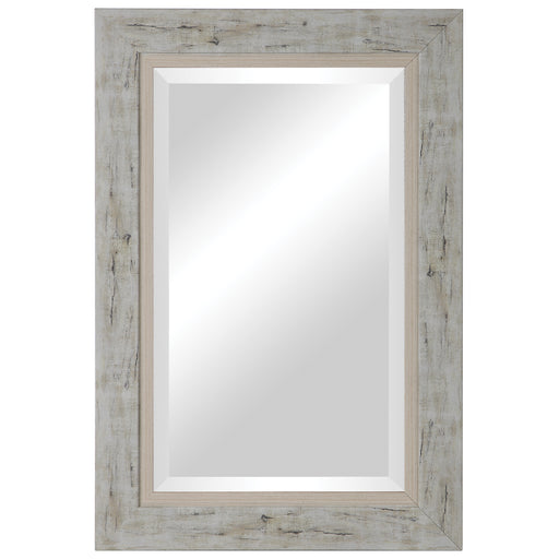 Uttermost 09545 Branbury Rustic Light Wood Mirror