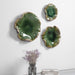 Uttermost 04247 Abella Green Ceramic Wall Decor, Set of 3
