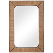 Uttermost Tahiti Rattan Mirror
