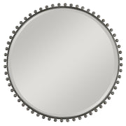 Uttermost Taza Round Iron Mirror