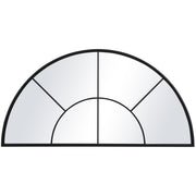 Uttermost Rousseau Iron Window Arch Mirror