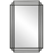 Uttermost Amherst Black Iron Mirror