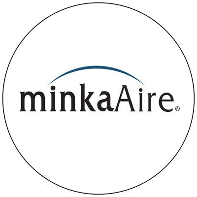 Minka Aire F787-BNW Simple 52 in. Indoor/Outdoor Brushed Nickel Wet Ceiling Fan