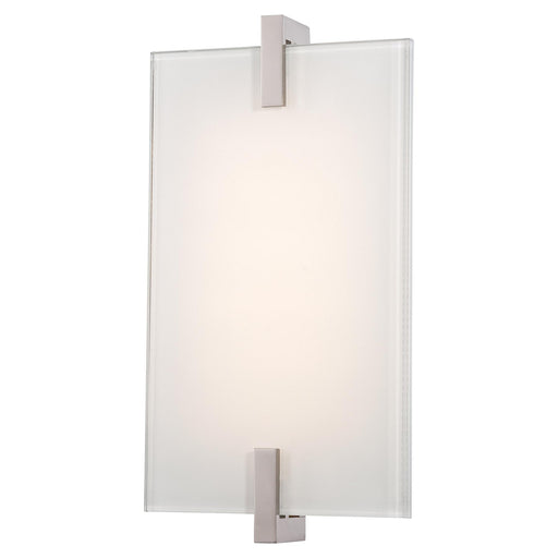 George Kovacs P1110-613-L Hooked Polished Nickel LED Wall Light Sconce