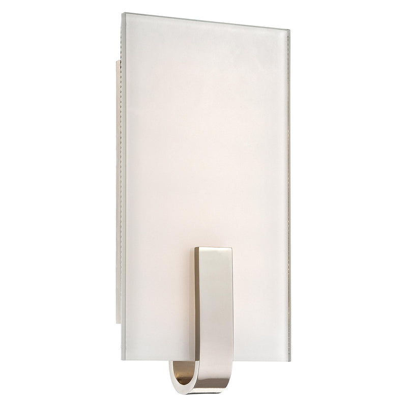George Kovacs P1140-613-L Polished Nickel LED Wall Light Sconce
