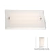 George Kovacs P1142-084-L Brushed Nickel LED Wall Light Sconce