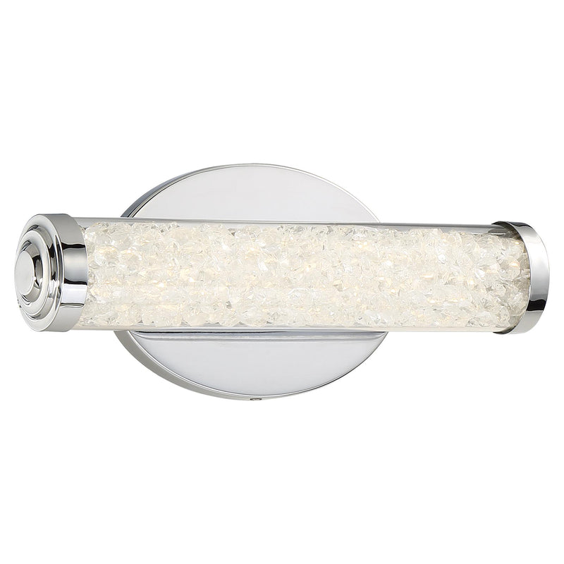 George Kovacs P1191-077-L Diamonds Chrome LED Bathroom Vanity Light