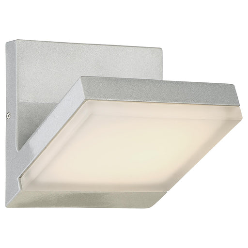 George Kovacs P1259-566-L Angle Silver Dust LED Outdoor Wall Light
