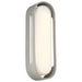 George Kovacs P1282-295-L Floating Oval Sand Silver LED Outdoor Wall Light