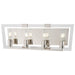 George Kovacs P1374-613 Crystal Chrome Polished Nickel Bathroom Vanity Light