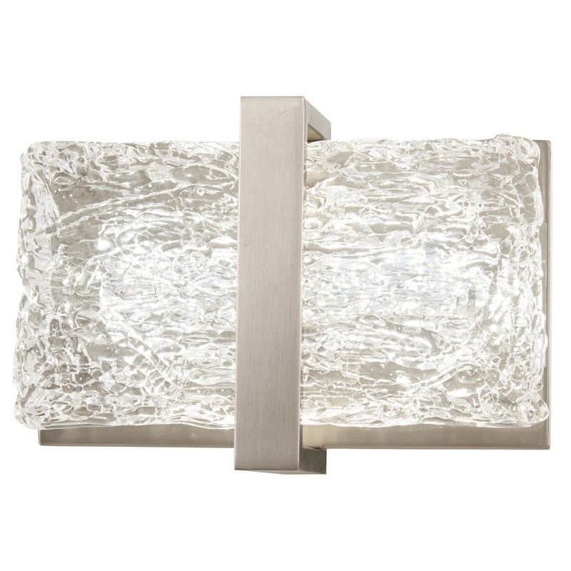 George Kovacs P1381-077-L Forest Ice II Chrome LED Bathroom Vanity Light