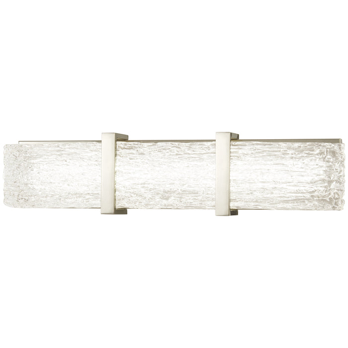 George Kovacs P1383-077-L Forest Ice II Chrome LED Bathroom Vanity Light