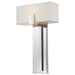 George Kovacs P1704-613 Polished Nickel Wall Light Sconce