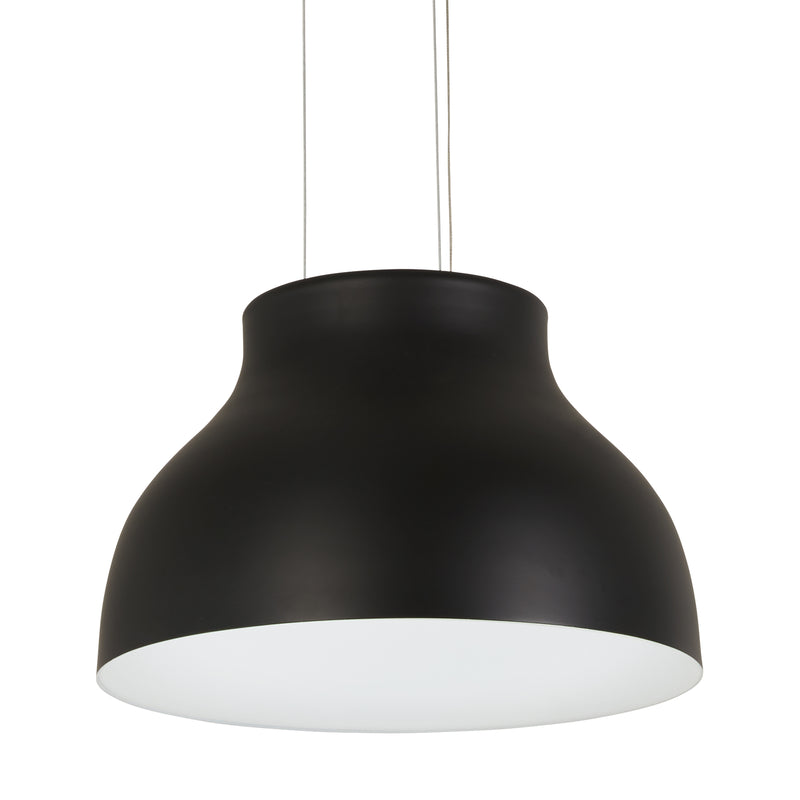 George Kovacs P1780-066A-L Kettle Up Matte Black LED Pendant Light