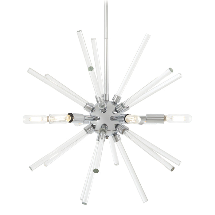 George Kovacs P1791-077 Spiked Chrome Pendant Light