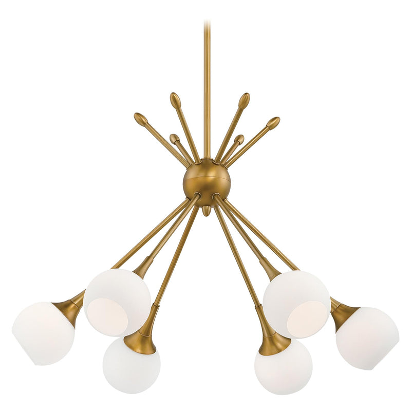 George Kovacs P1806-248 Pontil Honey Gold Chandelier