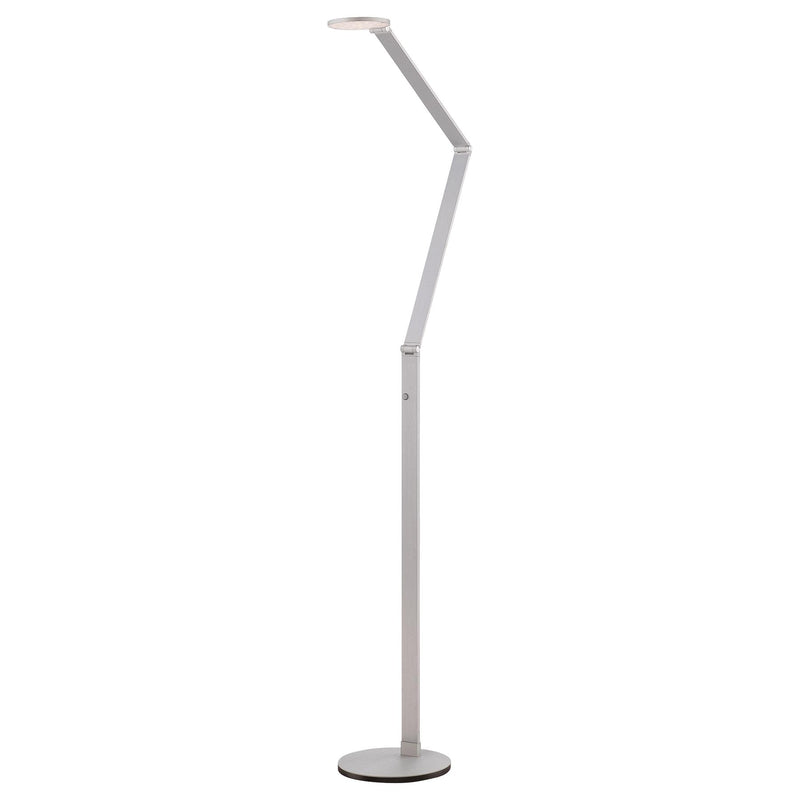 George Kovacs P305-2-654-L Chiseled Nickel LED Floor Lamp