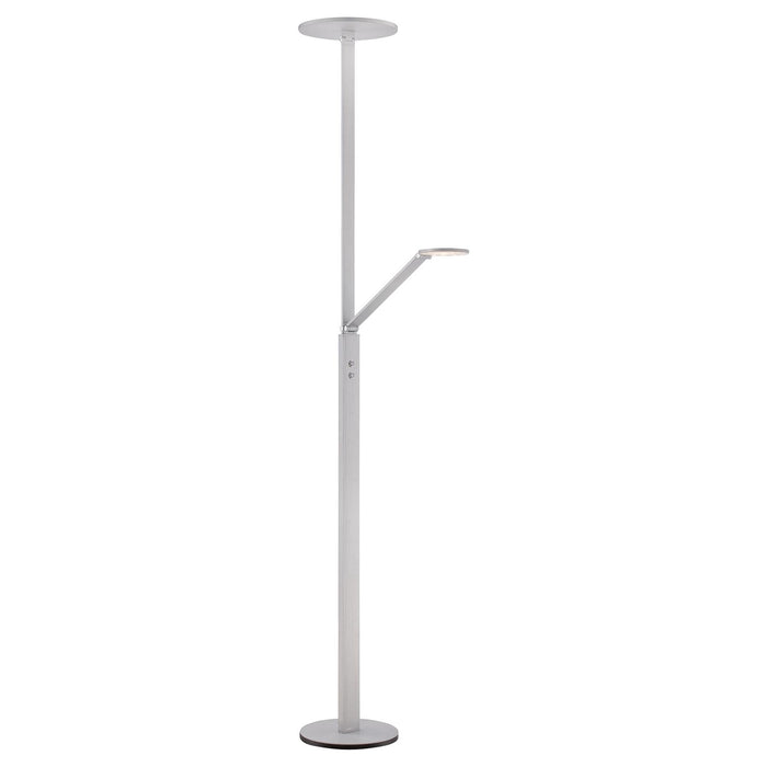 George Kovacs P305-3-654-L Chiseled Nickel LED Floor Lamp