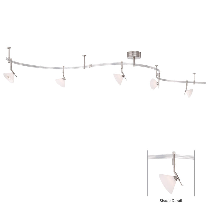 George Kovacs P4015-084 GK Lightrail Brushed Nickel Track Lighting