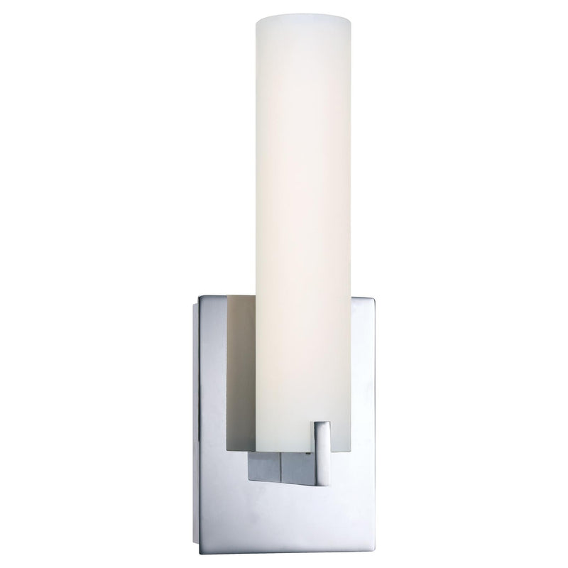 George Kovacs P5040-077-L Tube Chrome LED Wall Light Sconce
